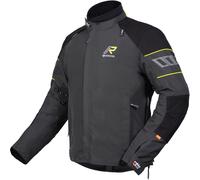 Rukka R-EX 2.0 impermeabile Giacca tessile moto, nero-grigio, taglia 58 per maschi