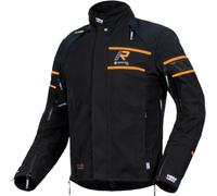 Rukka Rapto-R Giacca Tessile da Moto, Nero/Arancione, 52