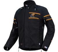 Rukka Rapto-R Giacca tessile da moto, nero/arancione, Taglia 56