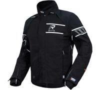 Rukka Rapto-R Giacca tessile da moto, nero/argento, Taglia 66