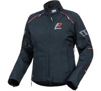 Rukka Rexiina GTX Giacca tessile moto da donna, nero-rosso, taglia 38 per donne