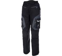 Rukka Rimorina Pantaloni tessili moto da donna, nero-grigio, taglia 44 per donne