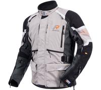 Rukka Madagasca-R Giacca tessile moto, nero-beige, taglia 46 per maschi