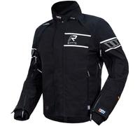 Rukka Rapto-R Giacca tessile da moto, nero-argento, taglia 56 per maschi