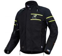 Rukka Rapto-R Giacca tessile da moto, nero-giallo, taglia 56 per maschi