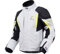 Rukka Shield-R Giacca tessile moto, grigio-giallo, taglia 58 per maschi