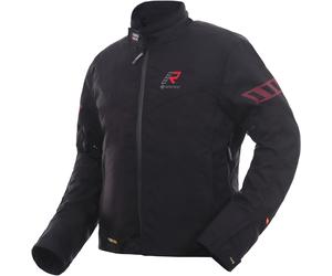 Rukka Start-R Giacca tessile moto, nero-rosso, taglia 46