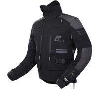 Rukka TitanTrail-R Giacca tessile da motocicletta impermeabile, nero/grigio, Taglia 54