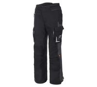 Rukka Ventu-R impermeabile Moto Tessile Pantaloni, nero-grigio, taglia 50 per maschi
