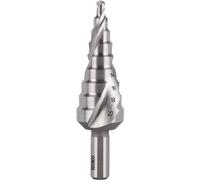 RUKO 101051 HSS Punta a gradini Lunghezza totale 75 mm Alberino a 3 facce 1 p