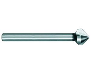 RUKO 102277 - Avellanador cónico, DIN 335 forma C 90º, HSS. Mango cilíndrico largo (20,5 mm)