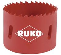 RUKO 106064 - Corona perforadora HSS bimetal, dentado variable (64 mm)