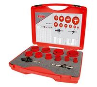 RUKO 106304 - Juego de 10coronas perforadoras HSS bimetal - Mantenimiento (Super)