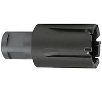 RUKO 1081524C - Broca hueca dientes de metal duro TECRONA y vástago Weldon (3/4"), para raíles, profundidad de corte 30 mm (24,0 x 19,0 mm)