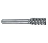 RUKO 116015 - Fresas metal duro forma A - ZYA Cilíndrica con dentado frontal (6 x 58 mm)
