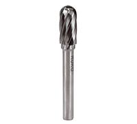 RUKO 116020A - Fresas metal duro para aluminio forma C - WRC Semiesférica (6 x 56 mm)