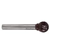 RUKO 116042TC - Fresas metal duro TiCN forma D - KUD Esférica (8 x 47 mm)
