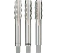 RUKO 230045 - Juego de 3 machos para roscar a mano M DIN 352 HSS, rectificados (M4,5)