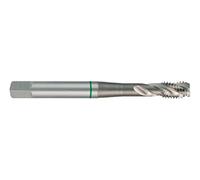 RUKO 234060E - Macho de roscar para máquinas M DIN 371 HSS Co 5, rectificado - Tipo C (M 6)