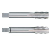 RUKO 235281 - Juego de 2 machos para roscar a mano MF DIN 2181 HSS, rectificados (MF28)