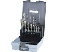 RUKO 245048RO KIT Maschi a macchina 14 parti metrica M3, M4, M5, M6, M8, M10,