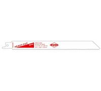 RUKO 33189185 - Pack de 5 sierras de sable bimetal con vástago universal 1/2", para metal, 200 mm (Equivalencia Bosch S 1025 VF)