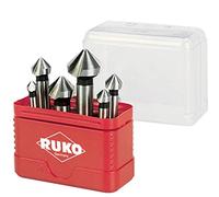 RUKO A102156 - Juego de 6 avellanadores cónicos, DIN 335 forma C