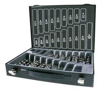 RUKO A214200 Kit punte a spirale da metallo 170 parti 1 mm, 1.5 mm, 2 mm, 2.5