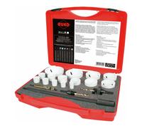 RUKO Set di seghe a tazza HSS bimetalliche Co 8 in valigetta di plastica Premium Quantità:1