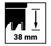 RUKO Supporto con alesatore per seghe a tazza HSS bimetalliche modello A6 con Ø32-210mm Quantità:1