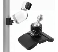 RUKUHOT Supporto magnetico per fotocamera con filettatura da 1/4", forte magnete per superfici metalliche piane e curve, staffa regolabile per videocamera di sicurezza Arlo, Ring, Blink, Wyze, Google
