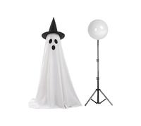 Rulbelok 2. Luci per Feste a Forma Zucca Halloween con Telecomando, da Esterno per Giardino, Decorazione, Cortile Design a Risparmio energetico