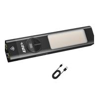 Rulbelok Torcia LED Portatile buona luminosità, Alluminio Impermeabile, Lunga Durata della Batteria con 8 modalità per Avventure all Aperta, Torcia da Escursionismo