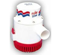 Rule 16A Sentina Pompa Acqua 24Volt 3700GPH 1.5 " Calze Non-Automatic Immersione