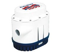 Rule Mate RM1500A Automated Bilge Pump, No Float Switch Required, 1500 GPH, 12 Volt, Bomba Unisex-Adult, Multicolor, Standard