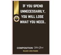 Ruled paper composition Notebook 100 sheets - 200 pages 7x10 inch all subject school collage office purpose - uma last bench collection: making it ... work. Designed for all subjects and purposes,