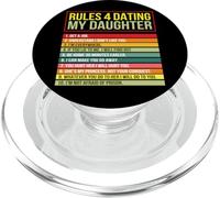 Rules For Dating My Daughter Novelty Graphic Cool Designs PopSockets PopGrip per MagSafe