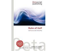Rules of Golf: Golf Course, Golf, Stroke Play