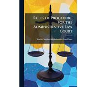 Rules of Procedure for the Administrative Law Court