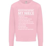 Rules per Incontri il Mio Nipote Uncles Giorno Divertente Uomo Felpa Maglione
