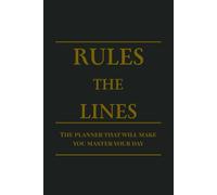 RULES THE LINE: The planner that will make you master your day