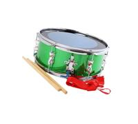 Rullante da 13 pollici con cinghia per giovani musicisti, compatto, portatile, include cintura e bacchette