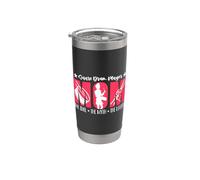 Rullante Drum Player Mom The Idol Drumming Drum Player Bicchiere termico in acciaio inox doppia parete