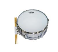 Rullante in metallo Tamburo guscio in acciaio con bacchette Roadster batteria