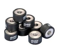 Polini 242220 Variator Rollers 8 Units Nero,Argento 25x15 / 15g