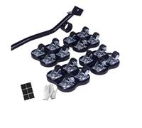 Rulli con ruote for lo spostamento di mobili pesanti Set oggetti Sollevatore for trasporto Rullo mobile barra delle(Black Tool Set)