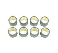 Rulli Del Vario Athena 25X17Mm 16Gr - 8 Pezzi Per Moto Ricambi Accessori