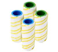 Rulli Di Ricambio Per Kärcher FC3 FC7 FC5 FC3D (4pcs) Pennello Rotante Giallo