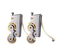 Rulli di ricambio per porte scorrevoli, guida al rotolamento per cancelli, rulli per porte del patio, per esterni, bagno, portico, camera da , armadio, garage, patio, riparazione interni di casa