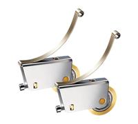 Rulli di ricambio per porte scorrevoli, hardware per cancelli, dispositivo per patio con strato robusto, utilità domestica con texture raffinata, set da 1 pezzi, categoria di riparazione, ruote lisce